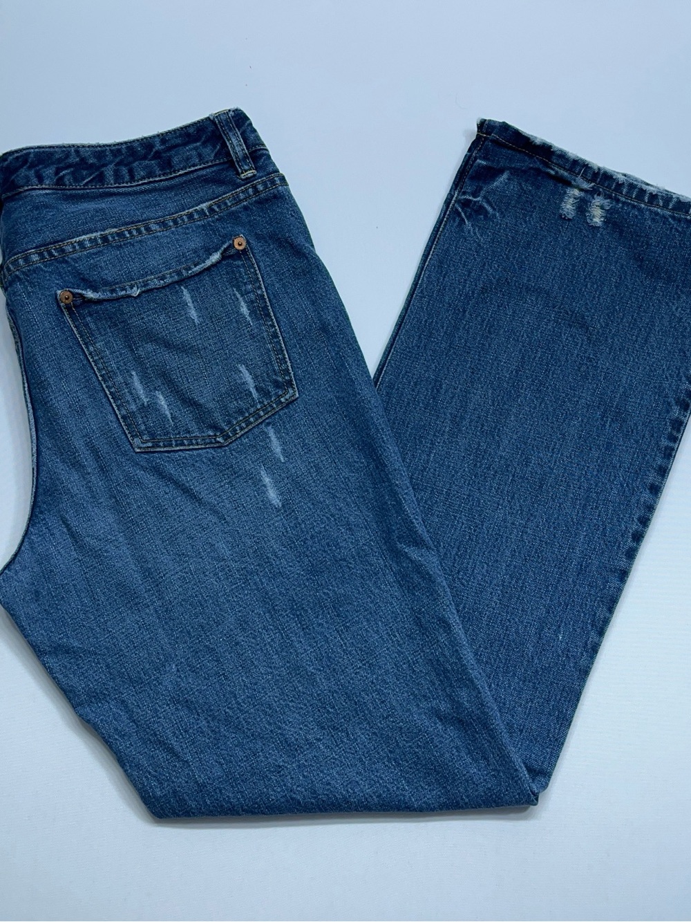 Polo Jeans Co. Ralph Lauren Wide Leg Jeans Womens Size 14 High Rise Vtg - Picture 2 of 13